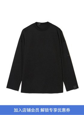N.HOOLYWOOD CREW NECK LONG SLEEVE 高支棉极简廓形长袖圆领T恤