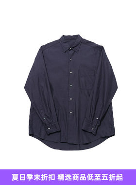 KAPTAIN SUNSHINE Regular Collared 超高支棉丝绸混纺府绸衬衫