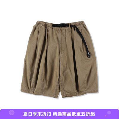 is-ness Balloon Shorts 经典款宽松廓形气球短裤