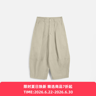 YMC DEADBEAT TROUSER 男装有机棉混纺阔腿裤