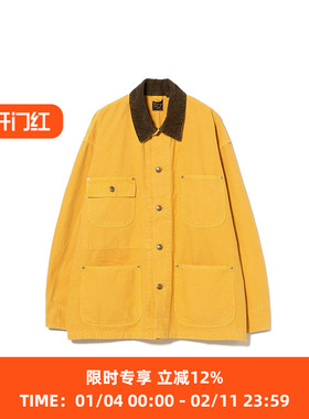 orslow RELAX FIT OXFORD COVERALL 日本制水洗牛仔工装夹克外套