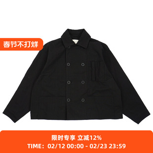 Toogood THE COOK JACKET 女装短款双排扣夹克外套