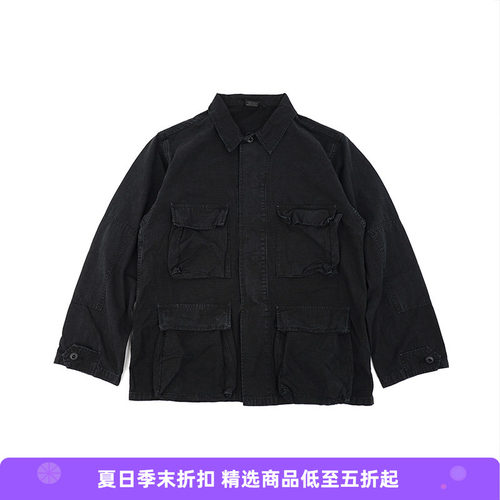 orslow STONE BLACK B.D.U JACKET 日本制水洗复古军事风夹克外套