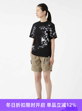 and wander painted splatter TEE手工泼墨反光T恤 日本制