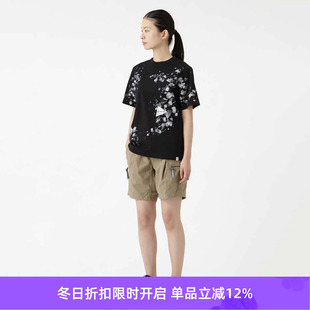 TEE手工泼墨反光T恤 and splatter painted 日本制 wander