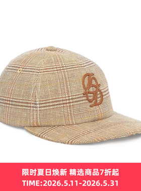 Drole De Monsieur Casquette Carreaux D Miroir 法式刺绣棒球帽