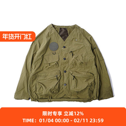 norbit Field Jacket  经典款军事风无领夹克外套