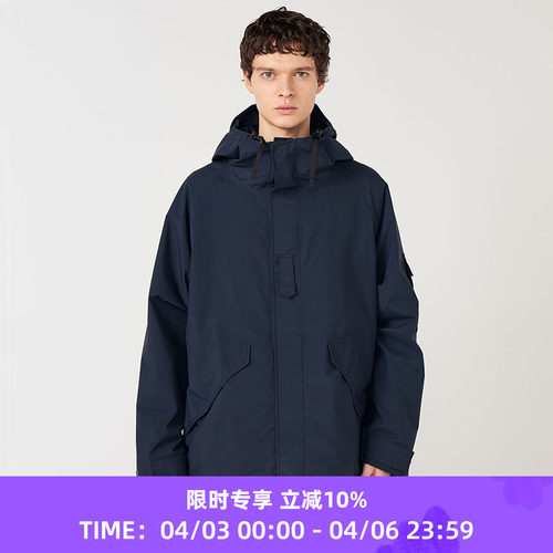 nanamica 2L NYLON GORE-TEX 男女款双层GORE-TEX巡洋舰连帽夹克