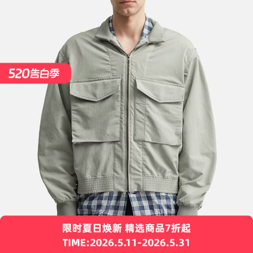 nanamica ALPHADRY Field Jacket 吸湿透气面料军事风立领夹克