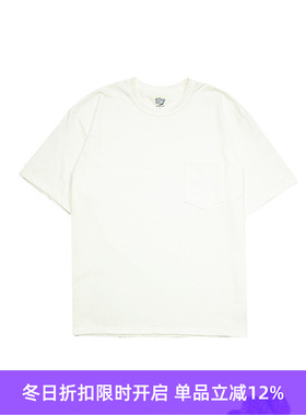 orslow T-SHIRT WITH POCKET 复古经典款短袖圆领口袋T恤