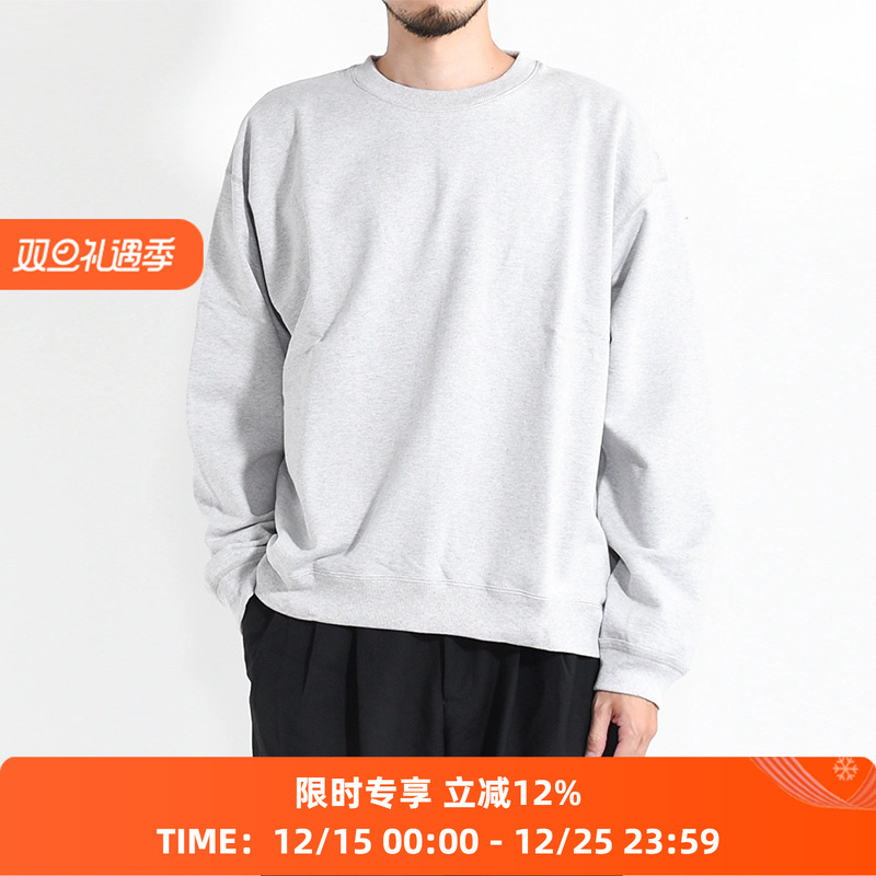 Markaware COMFORT SWEAT 日本和歌山编织有机超长棉宽松廓形卫衣