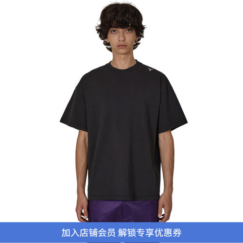 ROA LOGO T-Shirt 有机棉印花圆领短袖T恤