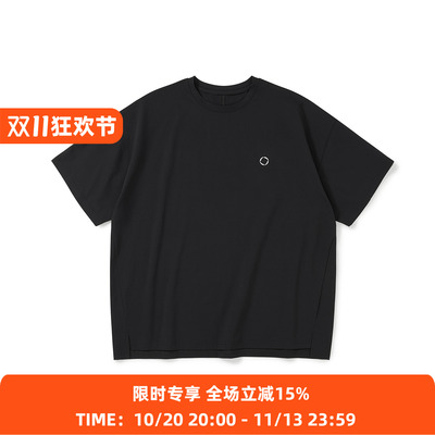 WHEELS and WIND 男女款Solotex轻量透气吸湿速干隐汗渍机能性T恤