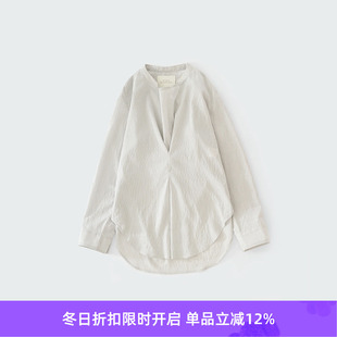 INVERTED TOPS PLEAT TOP 垂坠领上衣 STUDIO 女装 NICHOLSON