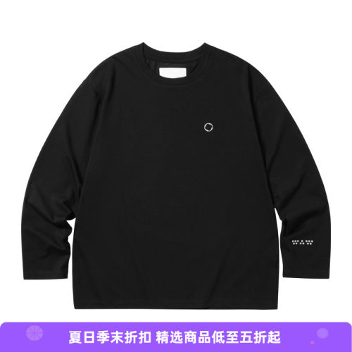 WHEELSandWIND圆领长袖T恤