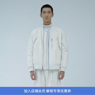 PRIMEE 男女款双面穿廓形飞行夹克外套棉服棉衣