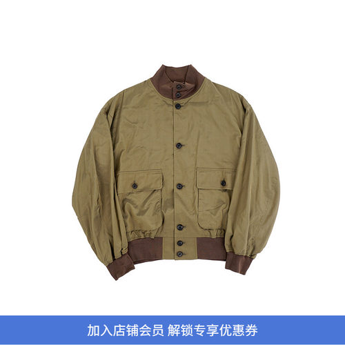 YOKE Silk Nylon Driving Blouson 丝绸尼龙军事风夹克外套
