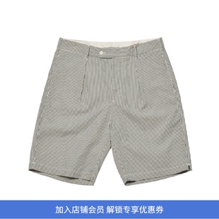 Engineered Garments Sunset Short EG 条纹泡泡纱复古工装短裤