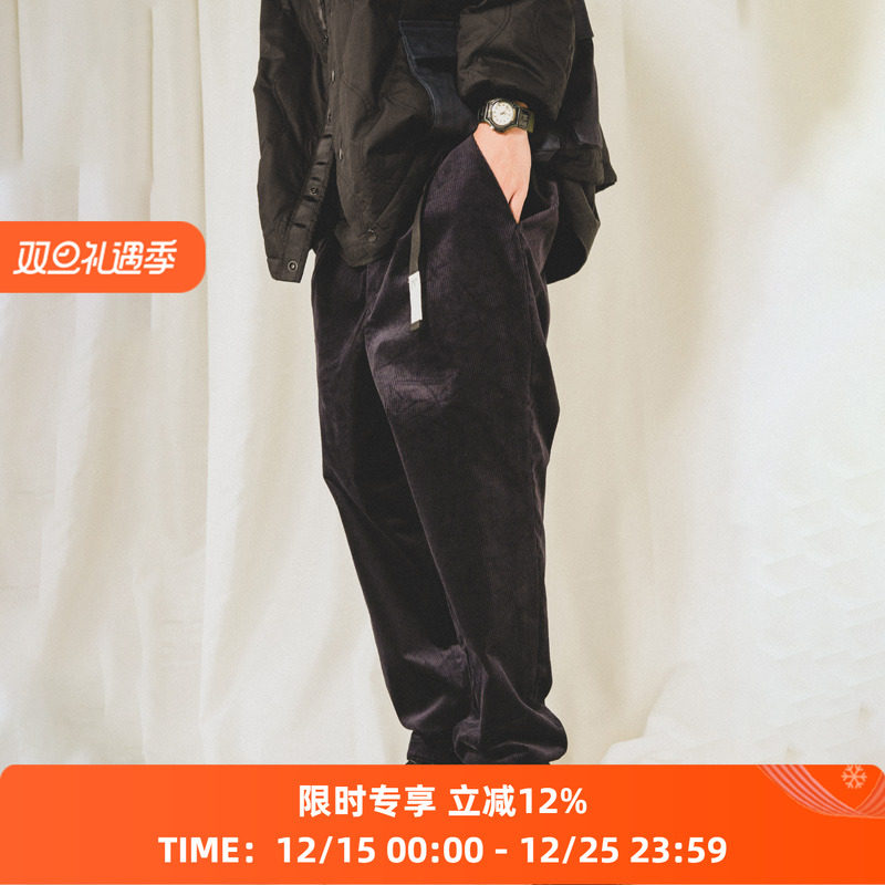 灯芯绒九分休闲裤PRIMEE