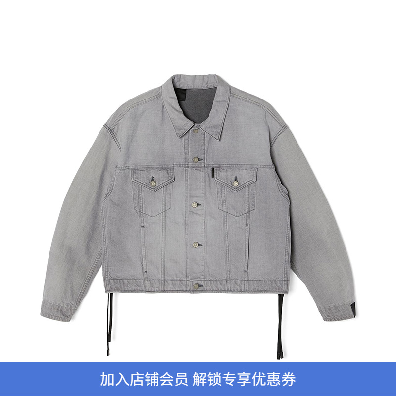N.HOOLYWOOD DENIM JACKET 10oz廓形牛仔夹克外套