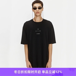 Mute LOGO OVERSIZED Song 廓形短袖 the TEE 圆领T恤 for