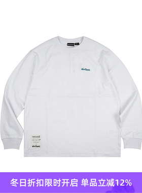 WILD THINGS x NOWARTT Snow Leopard Graphic 印花圆领长袖TEE