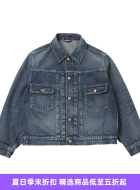 blurhms 13.5oz 2nd Type Denim Jacket 自然做旧牛仔夹克外套