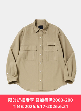 meanswhile Breathable Linen Luggage 透气防泼水机能性复古衬衫