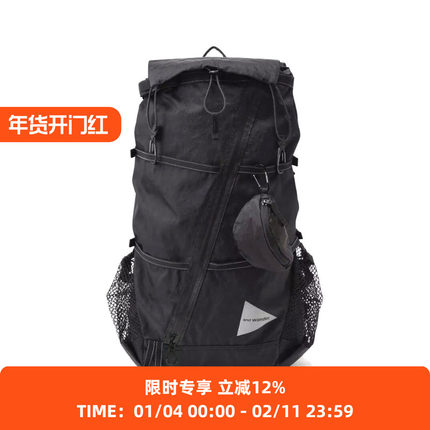 and wander X-Pac Backpack 机能面料经典款户外双肩包背包40L