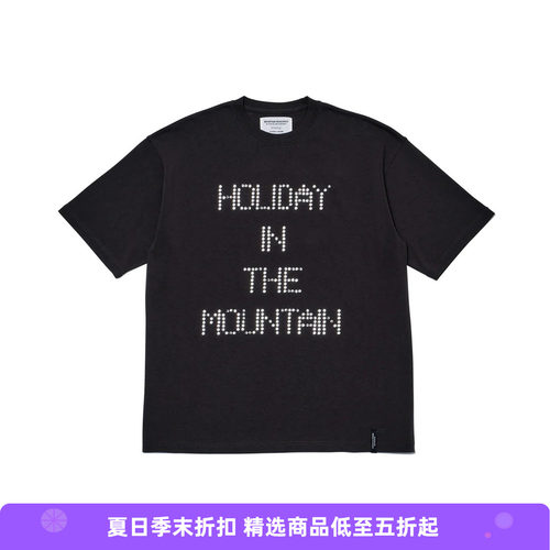 Mountain Research Rivetee (H.I.T.M.) 铆钉拼贴圆领短袖T恤