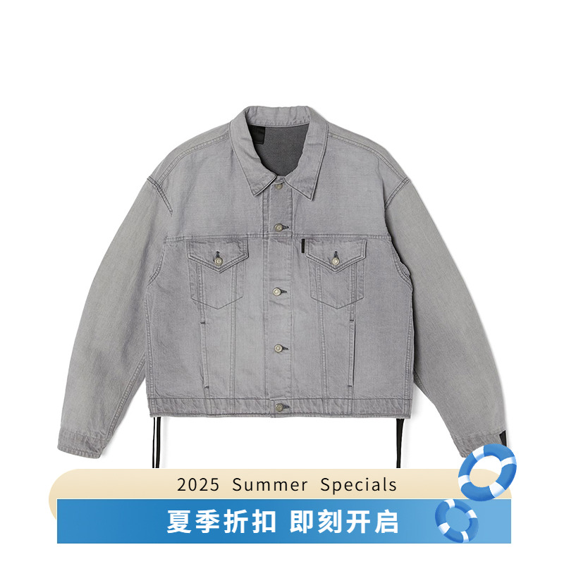 N.HOOLYWOOD DENIM JACKET 10oz廓形牛仔夹克外套