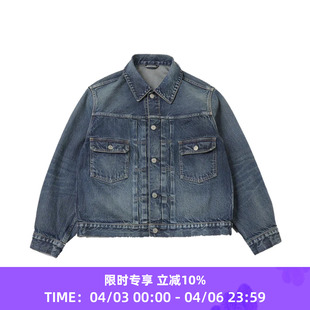 Jacket blurhms 自然做旧牛仔夹克外套 Denim Type 13.5oz 2nd