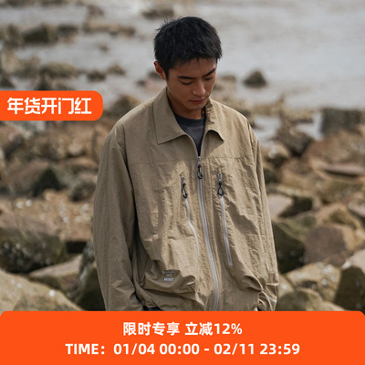 WHEELSandWIND工装夹克