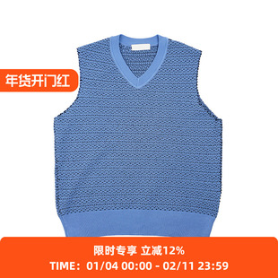 Irenisa TEXTURED KNIT VEST 针织休闲V领背心