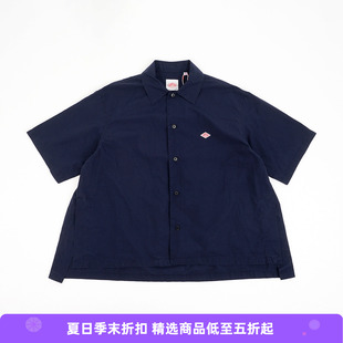 DANTON HALF SLEEVE SHIRT 女装纯棉府绸短袖衬衫