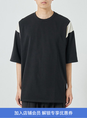 marka BALL GAMES TEE 再生苏文超长有机棉运动风圆领短袖T恤