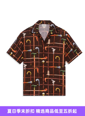 Drole De Monsieur Chemise Cannes 法式度假风短袖衬衫