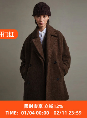 Toogood THE-LOGGER-COAT 女装廓形羊毛大衣