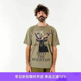 Print Seam Shirts 牡鹿印花户外主题T恤 norbit Nowartt Back