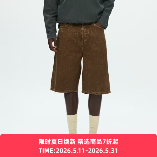 Wood Wood Type 16 jorts 水洗做旧牛仔短裤
