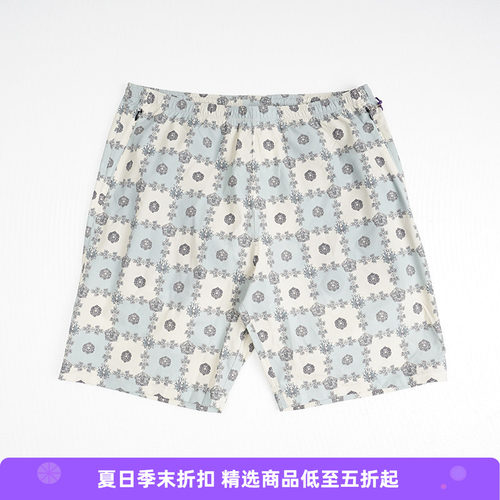 Needles印花工装休闲短裤