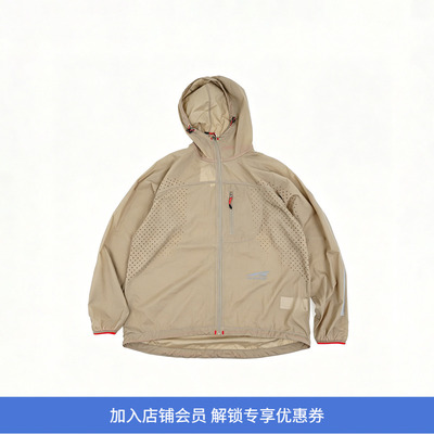 ALTRA x and wander 联名款轻量尼龙透气防撕裂风衣 连帽外套