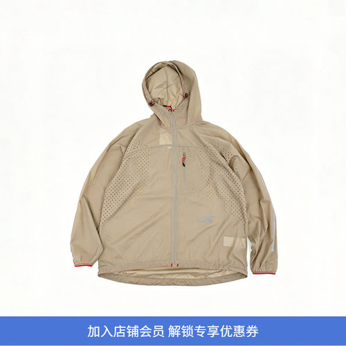 ALTRA x and wander 联名款轻量尼龙透气防撕裂风衣 连帽外套