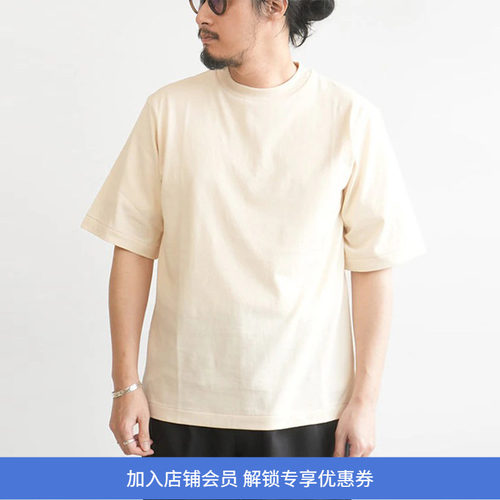 blurhms Classic S/S STANDARD 中性款经典款硫化染色复古短袖T恤 - 封面