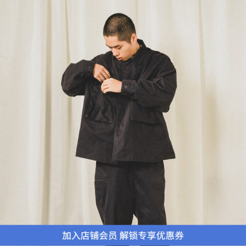 工事夹克外套PRIMEE廓形