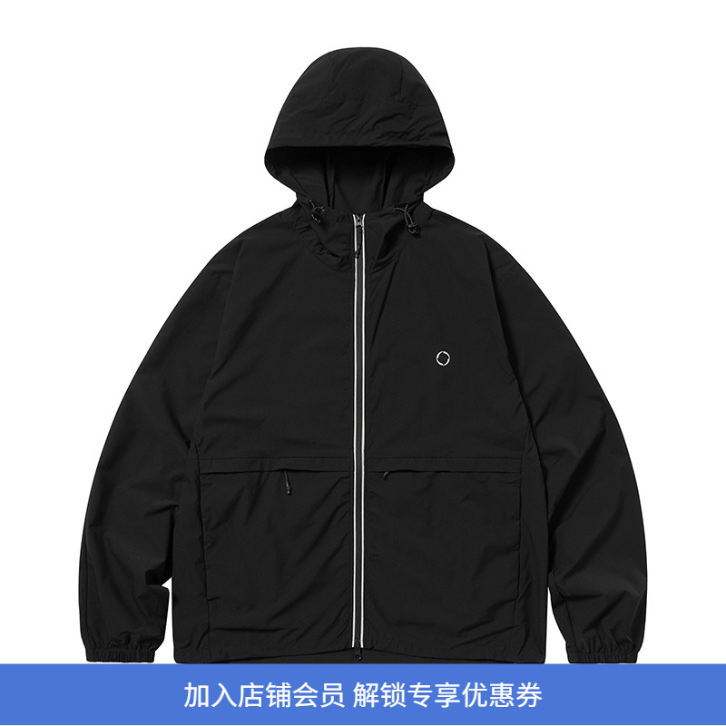 WHEELS and WIND light weight windbreaker轻薄连帽运动夹克外套
