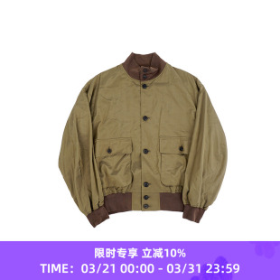 Blouson YOKE Driving Nylon 丝绸尼龙军事风夹克外套 Silk
