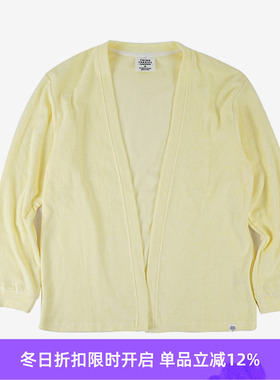 THING FABRICS Cardigan 日本今治毛巾面料有机棉开衫