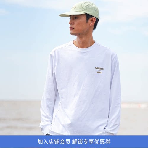 WHEELSandWIND圆领运动T恤