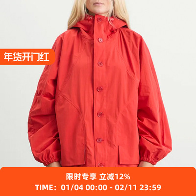 YMC BONEHEAD JACKET 意大利面料女装宽松廓形连帽夹克外套